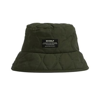 Mütze Ecoalf Modell Flock Bucket Hat Farbe Grün