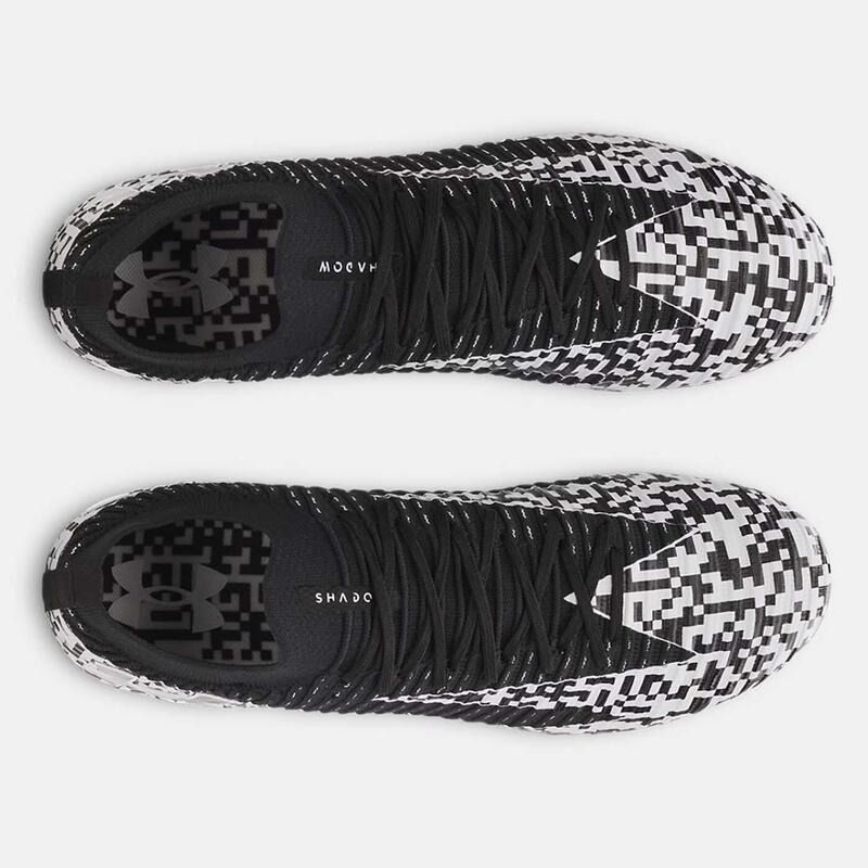 Ghete cu crampoane UA Shadow Elite 3 FG Under Armour negru și alb