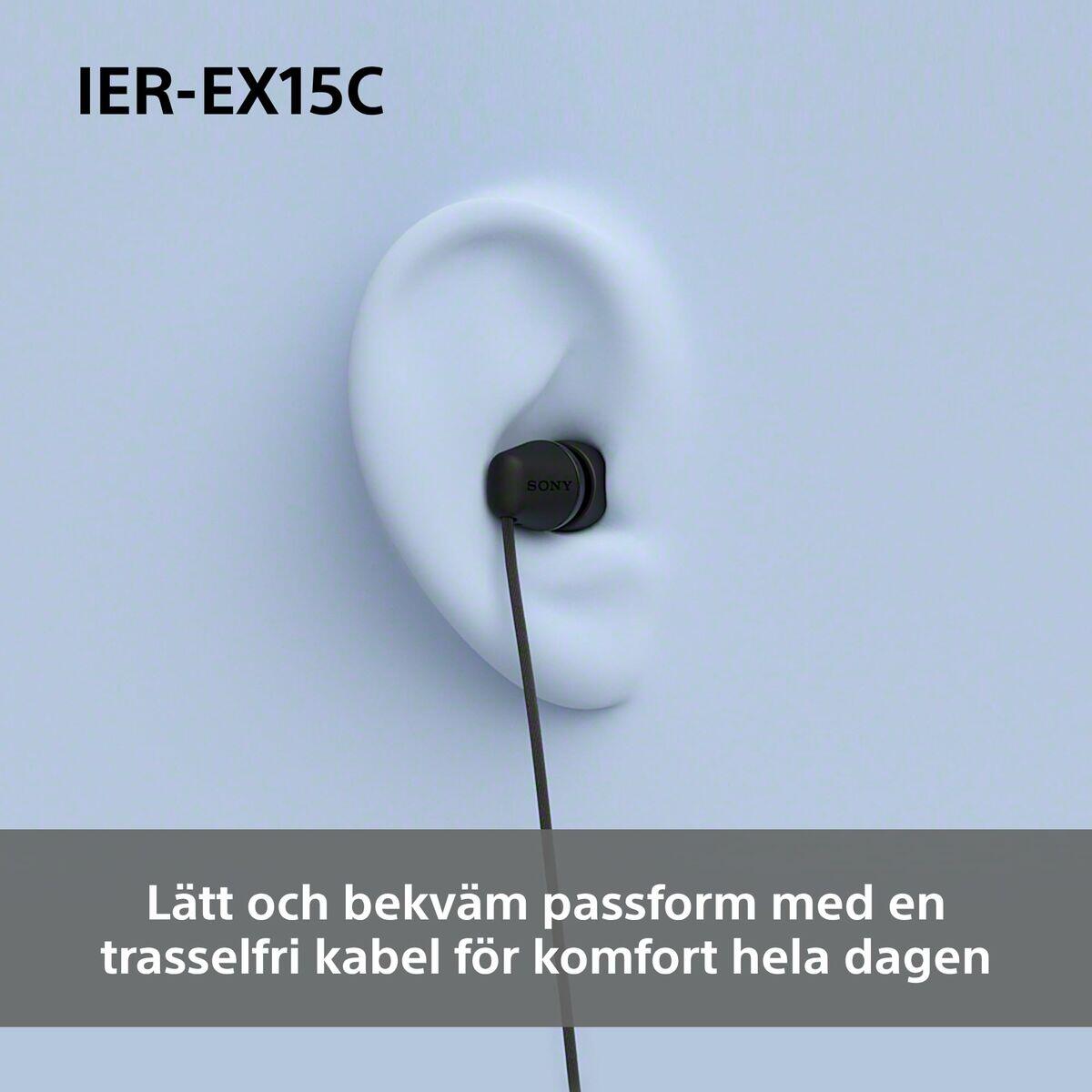 Auriculares SONY IEREX15CB Preto 5/5