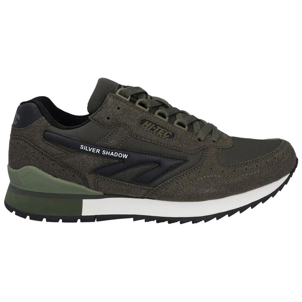 "Silver Shadow" Sneaker für , Wildleder Herren Dunkel-Olive 4/4