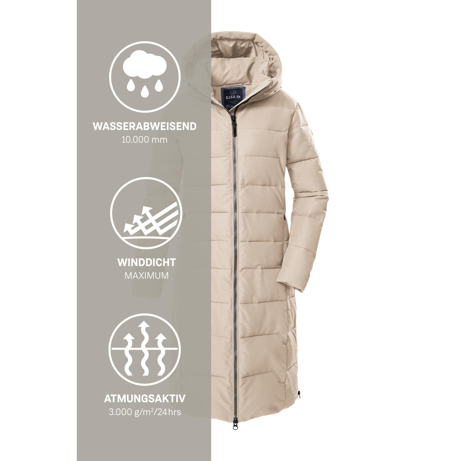 Damen Steppmantel GW 88 WMN QLTD CT 7/7