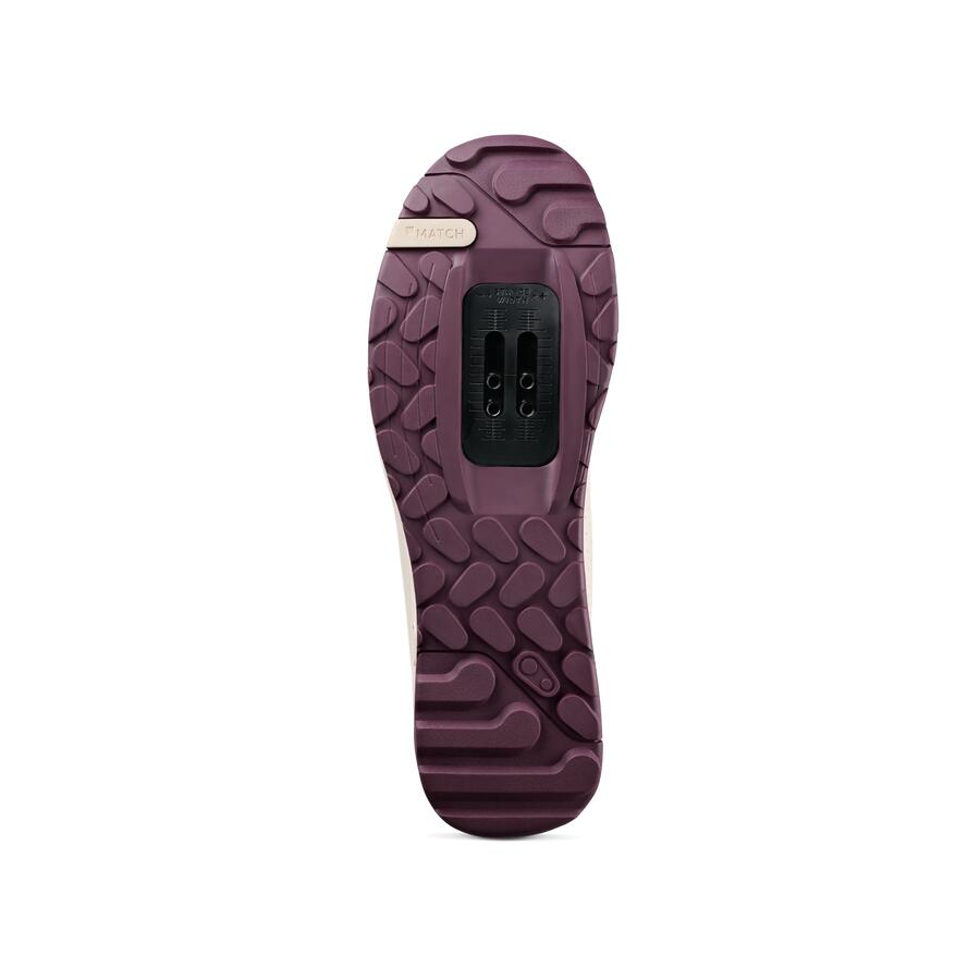 MALLET TRAIL LACE Schuhe - weiß/lila / lila Sohle 5/7