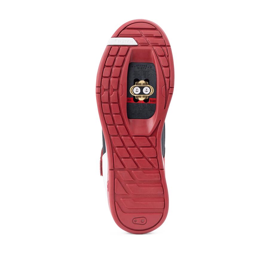 Chaussures MALLET SPEEDLACE - rouge/noir/blanc / semelle rouge 2/6