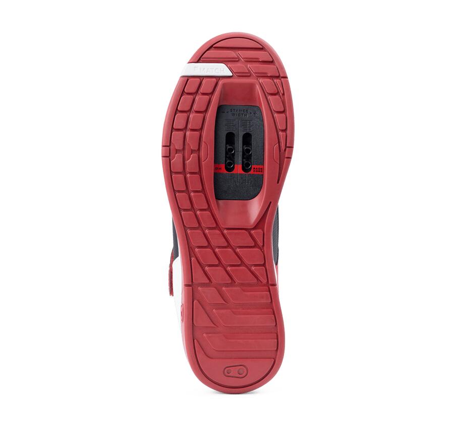 Chaussures MALLET SPEEDLACE - rouge/noir/blanc / semelle rouge 4/6