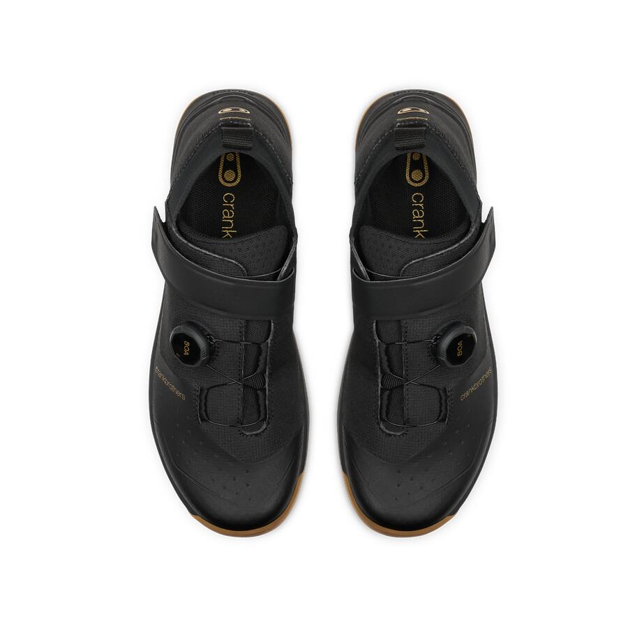 Chaussures STAMP TRAIL BOA - noir/or / semelle marron 5/6
