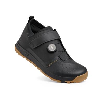 Crankbrothers stamp trail boa gold/black flat pedal shoes