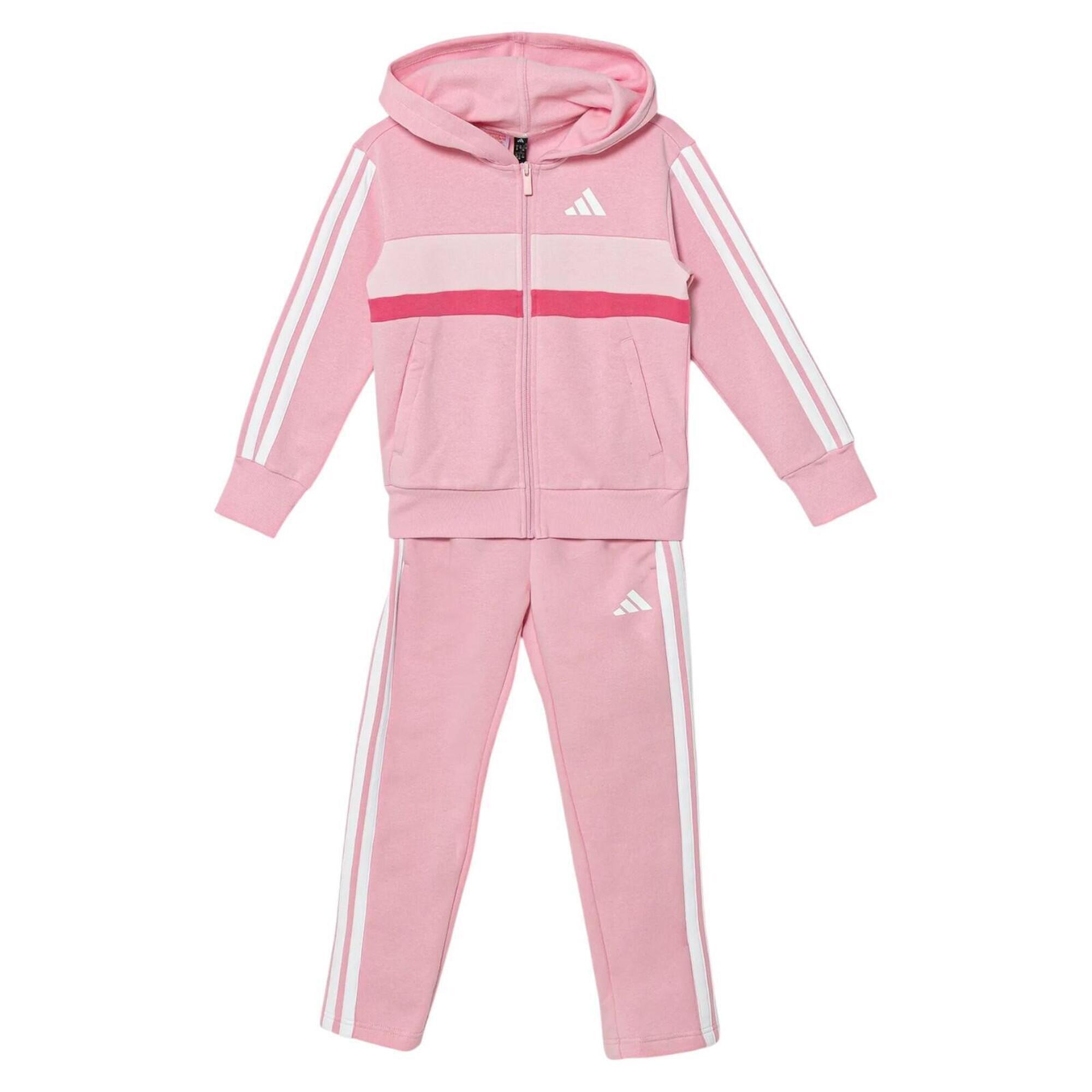 Adidas - Survêtement Complet Adidas Modèle Ji6206 Pour Filles - Survêtement - Rose - 7-8 Ans / 128-134 Cm - Decathlon
