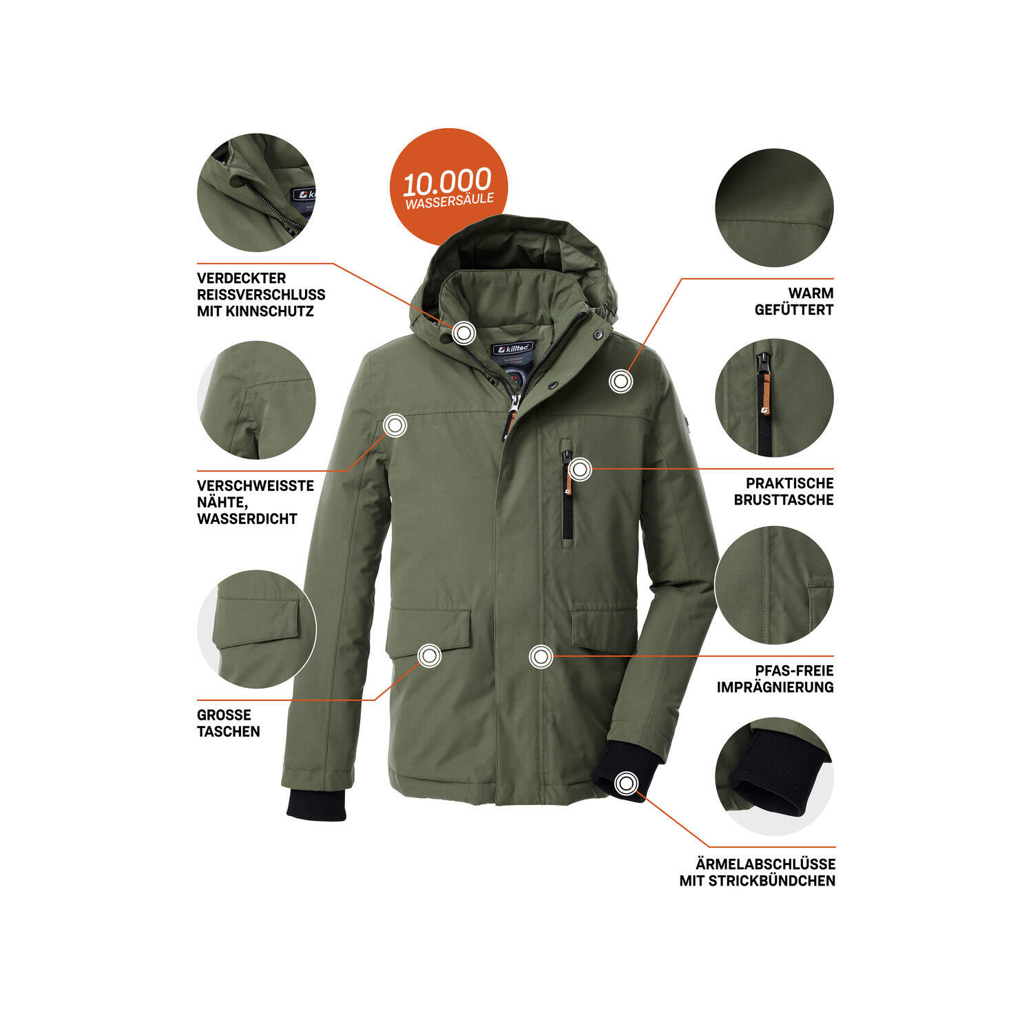 Kinder Jacke KOW 233 BYS JCKT 5/6