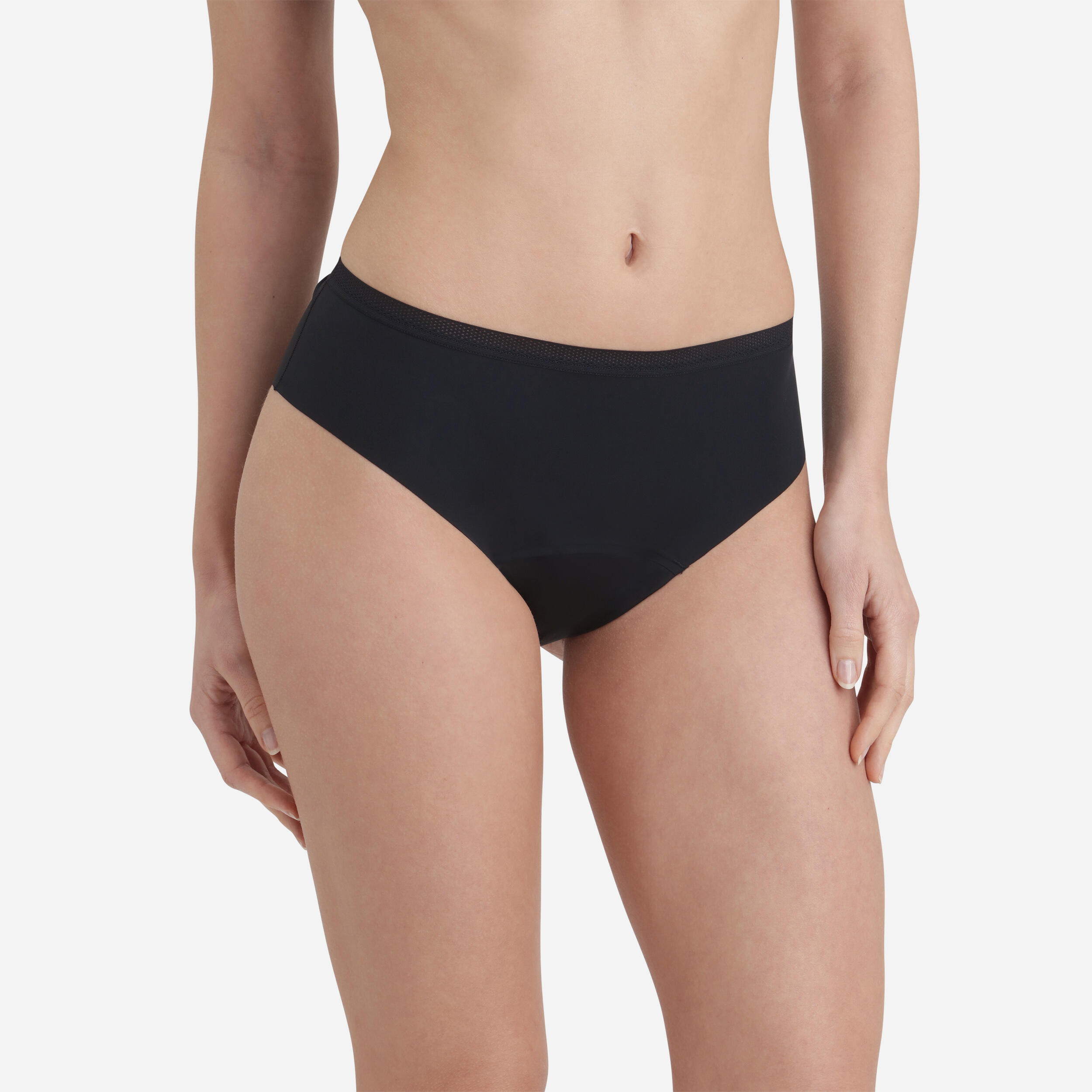 Dim - Culotte Menstruelle Invisible - Moyen / Abondant Protect - Culotte - Noir - 38 S - Decathlon