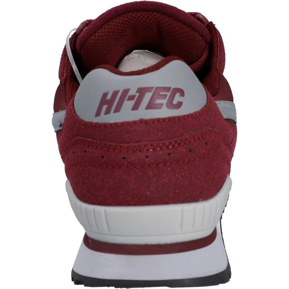 Scarpe Sportive Pelle ScamosciataUomo Hi-Tec Silver Shadow Ciliegia 2/4