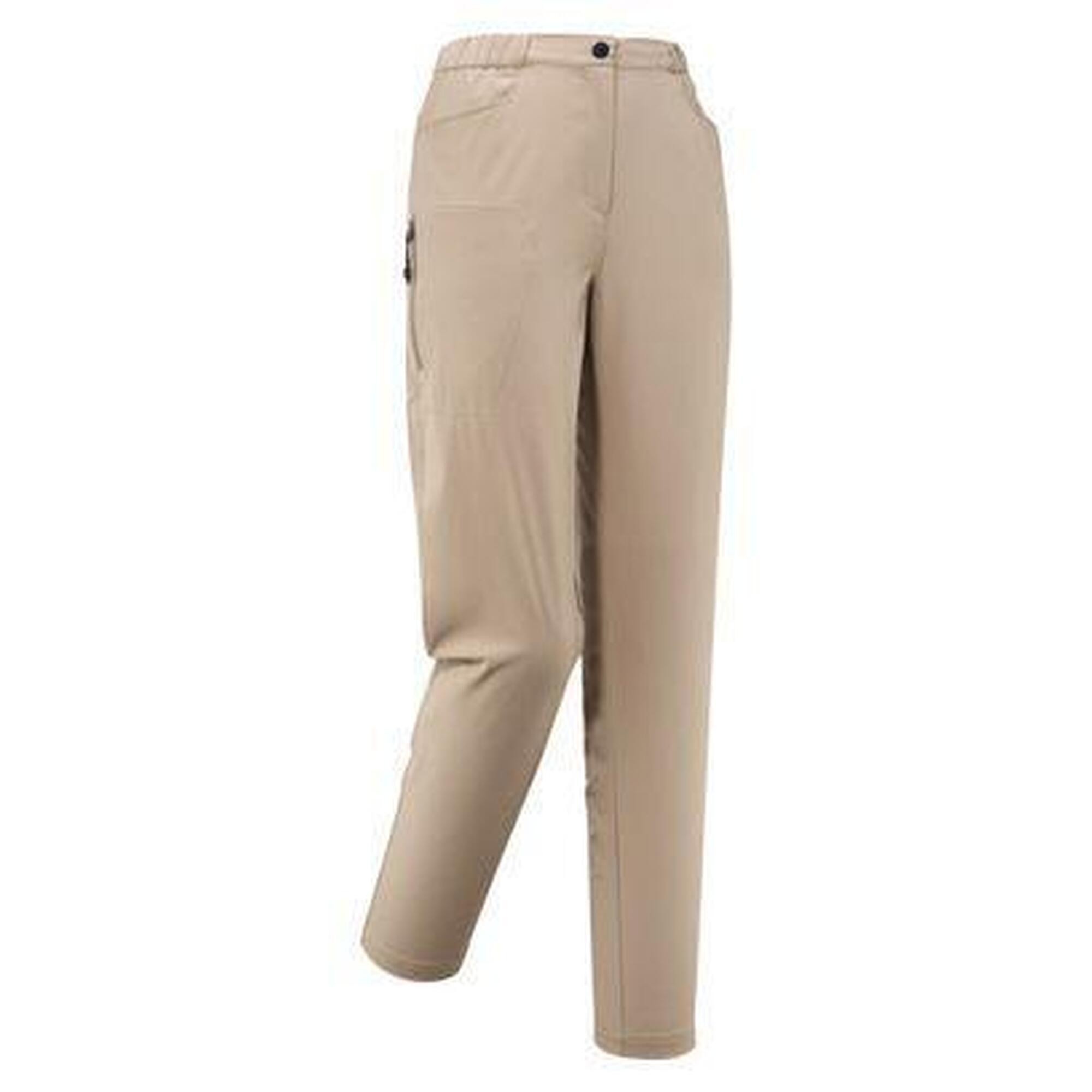 Lafuma - Pantalon Lafuma Active Femme – 90% Polyester Recyclé, Anti-moustiques - Pantalons - Beige - Decathlon