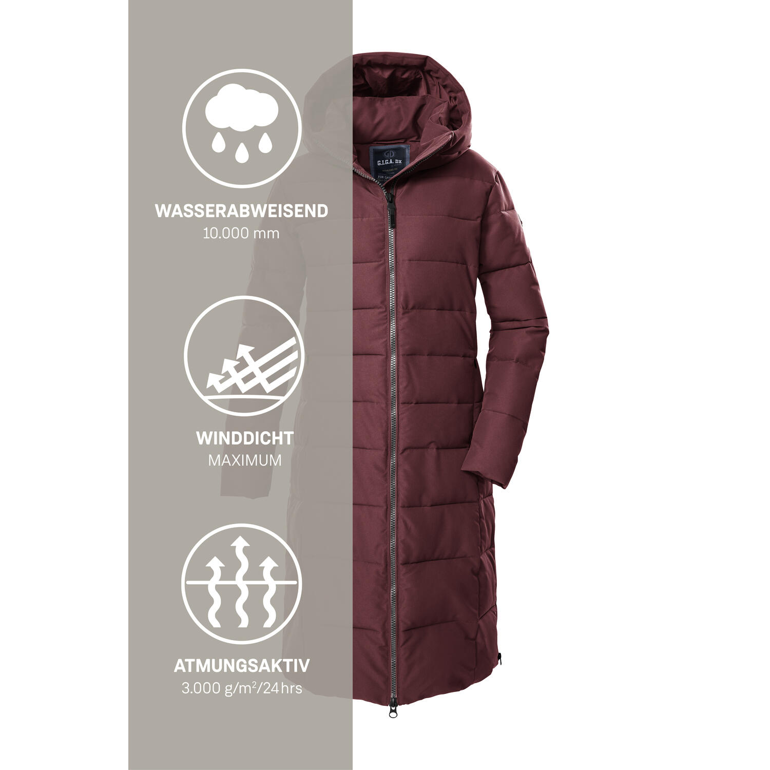 Damen Steppmantel GW 88 WMN QLTD CT 6/6