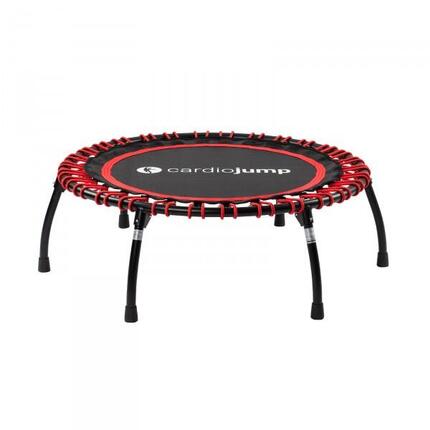 Cardiojump Premium fitnesstrampoline 100 cm rood