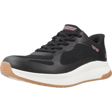 Zapatillas Deportivas Mujer Skechers SLIP-INS: BOBS SQUAD 4 Negr