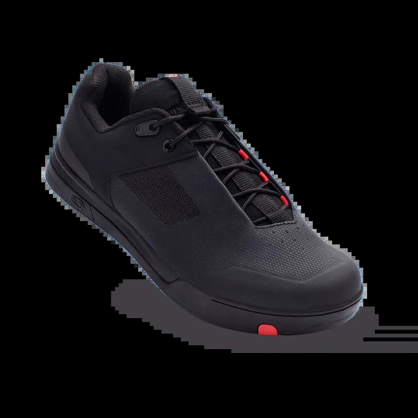 MALLET LACE shoes - black/red / black sole