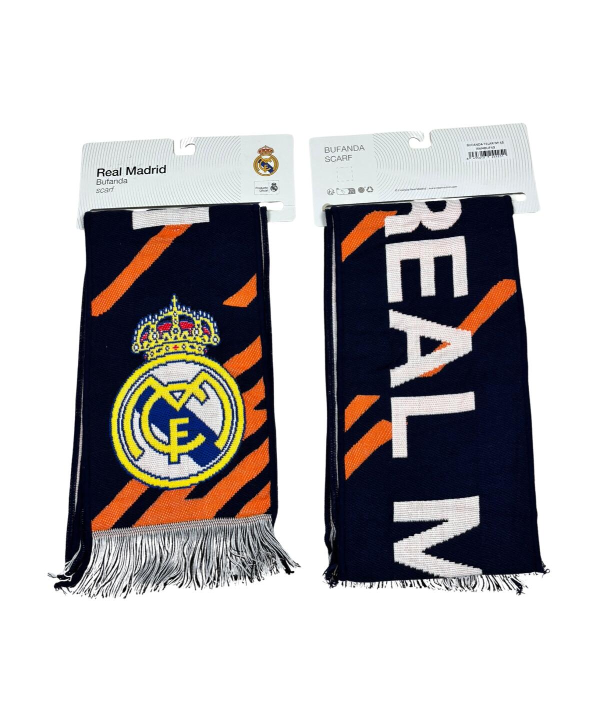 Cachecol Oficial do Real Madrid Marinho 5/5