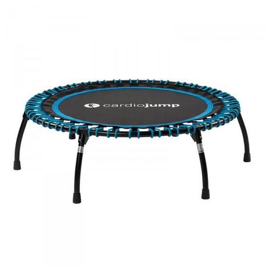 Trampoline de fitness - Entraînement cardio - Pliable - Premium - Bleu