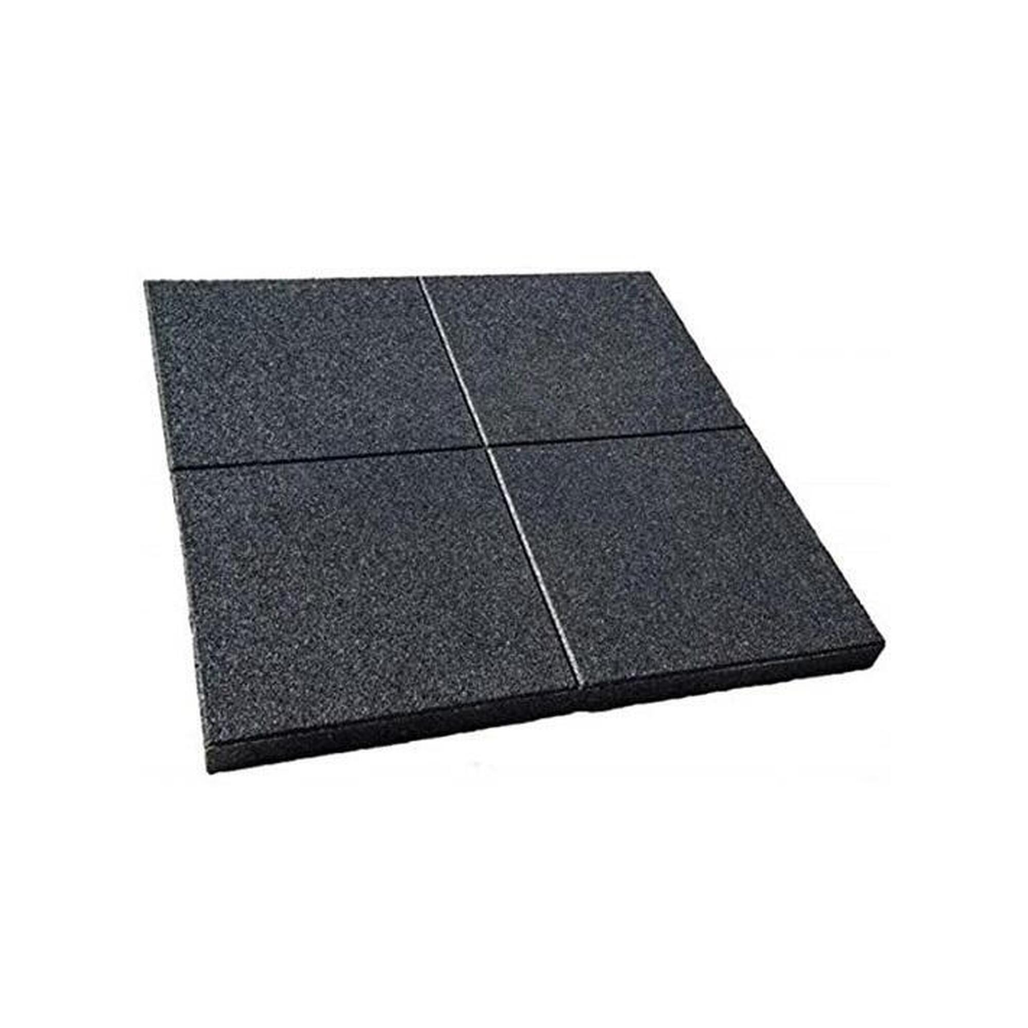 Ellipse - Sol Pour Salle De Sport Sbr (preto) - Tapis De Fitness - Noir - 15 Mm - Decathlon