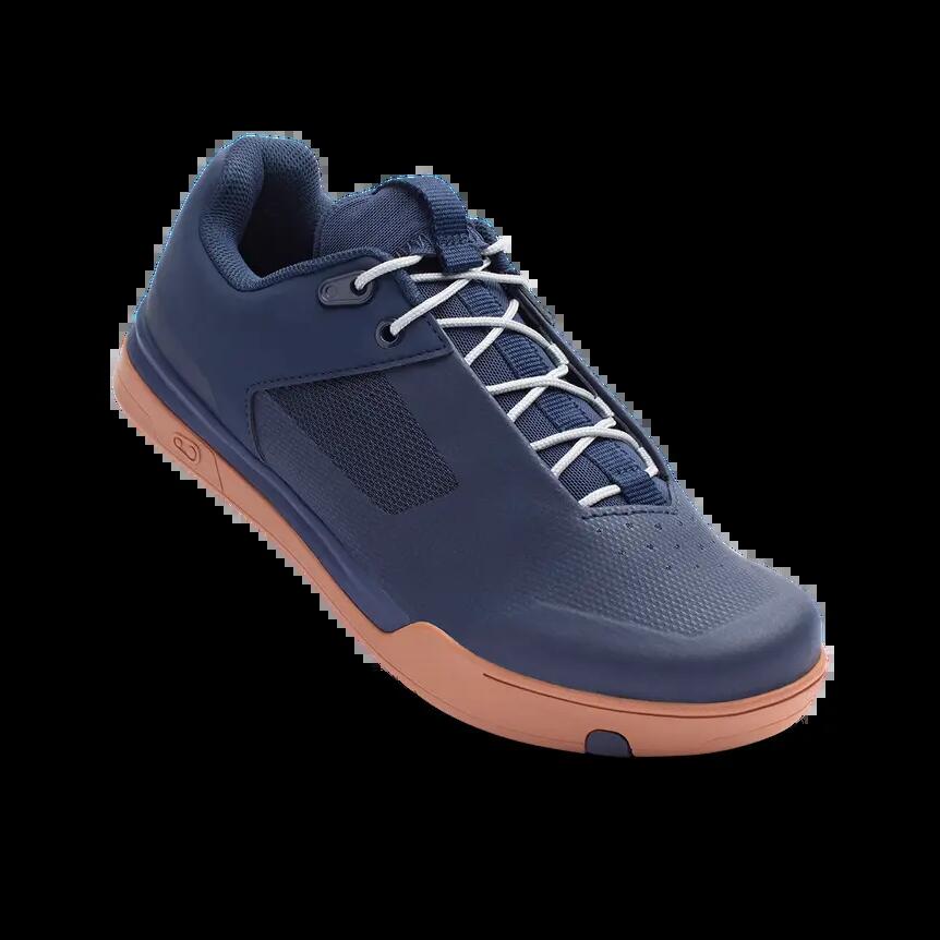 MALLET LACE shoes - navy blue/silver / brown sole
