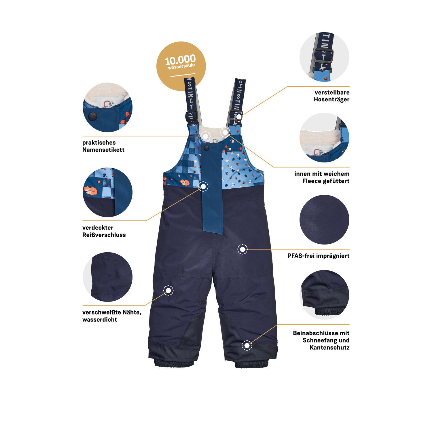 Monos de esquí para niños Killtec FISW 44 5/6