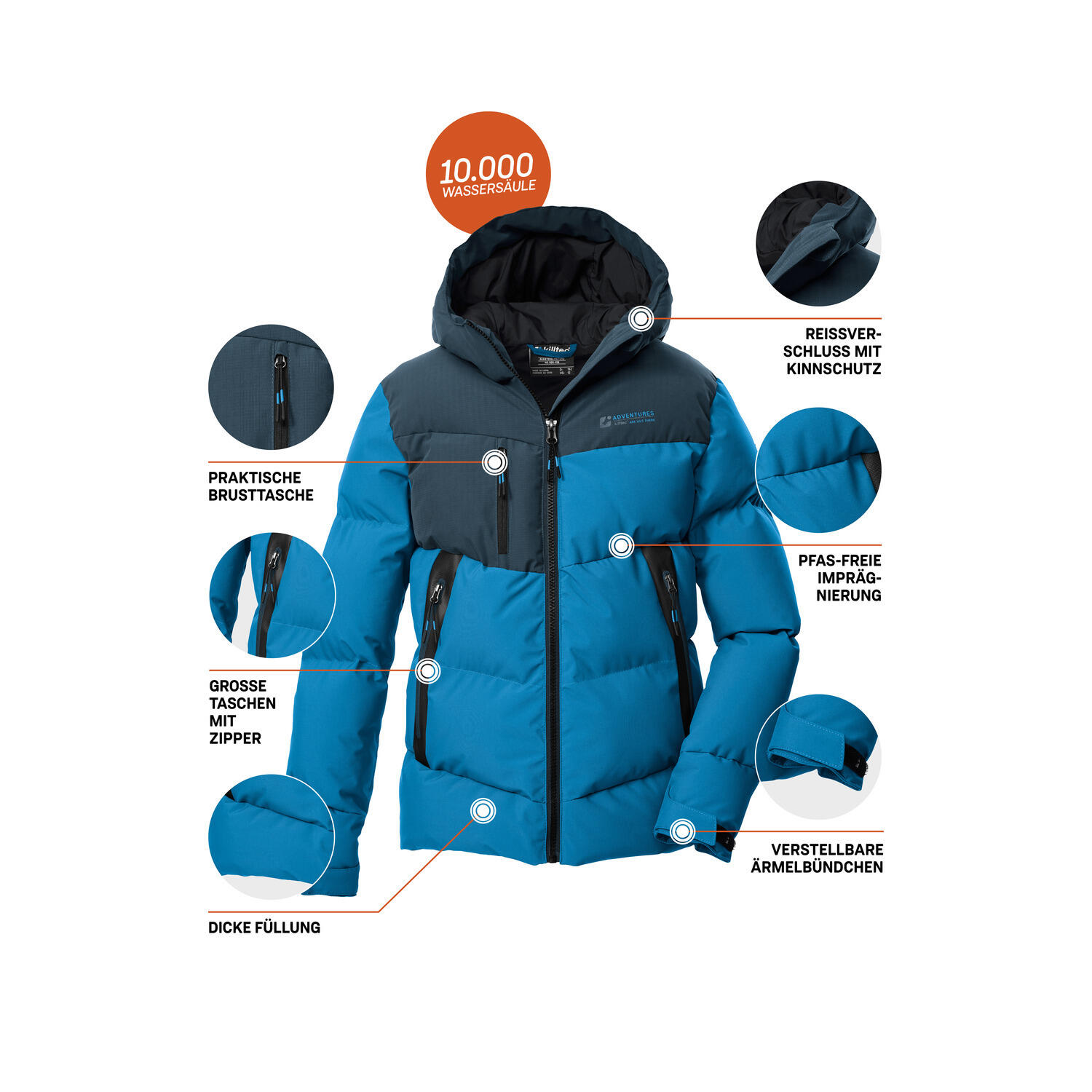 Kinder Steppjacke KOW 230 BYS QLTD JCKT 5/6