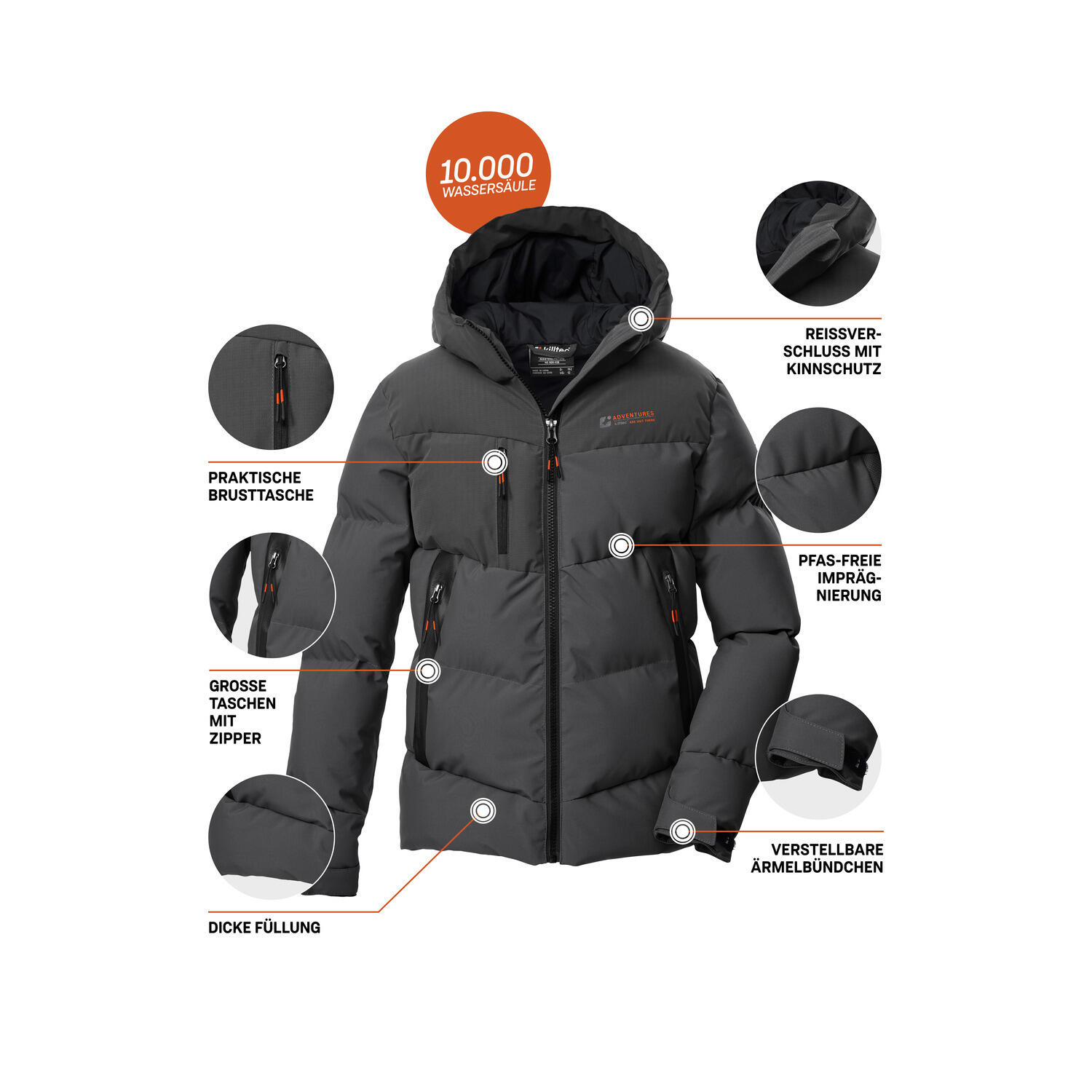 Kinder Steppjacke KOW 230 BYS QLTD JCKT 5/6