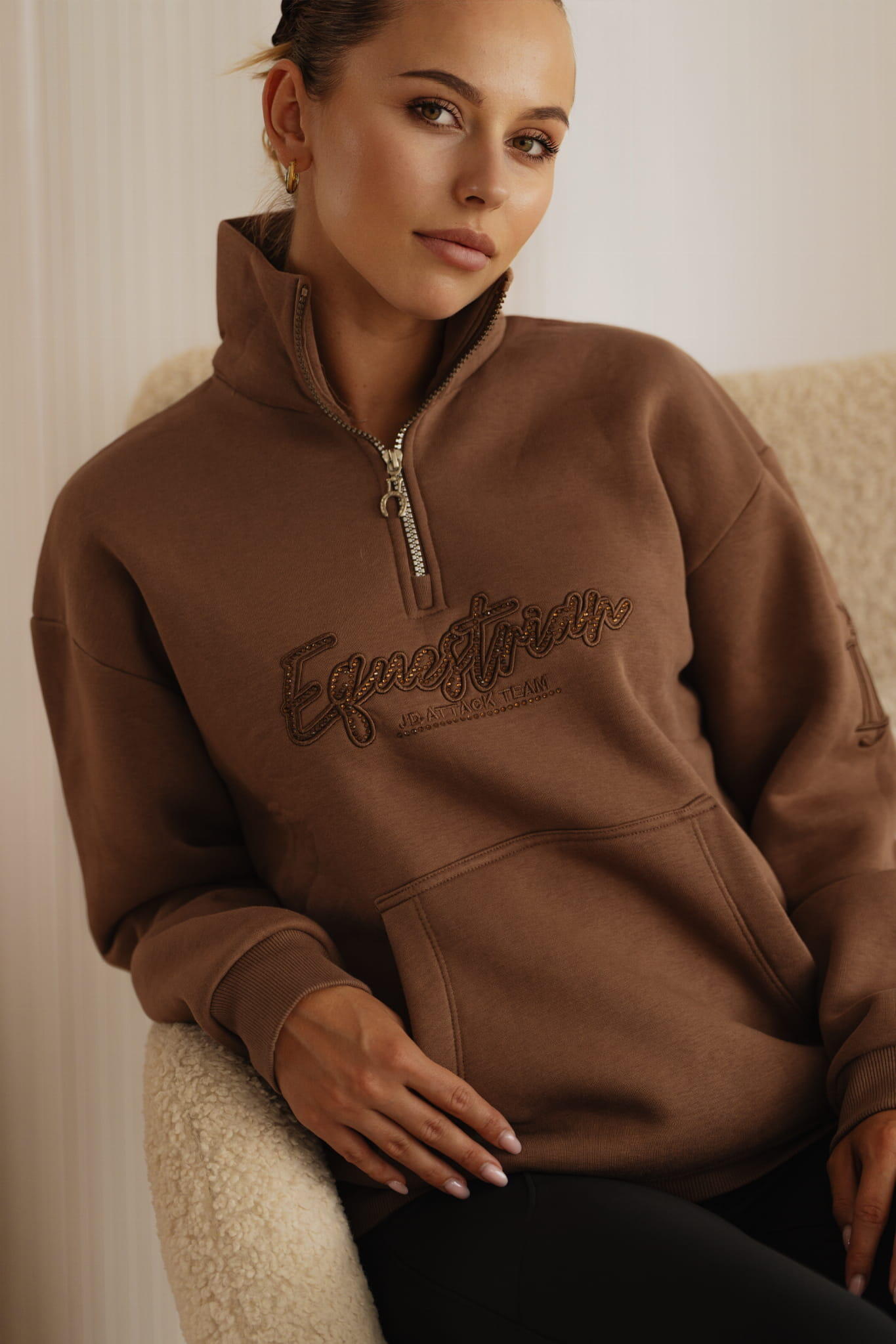 Bluza jeździecka JD ATTACK Ariana 2/4