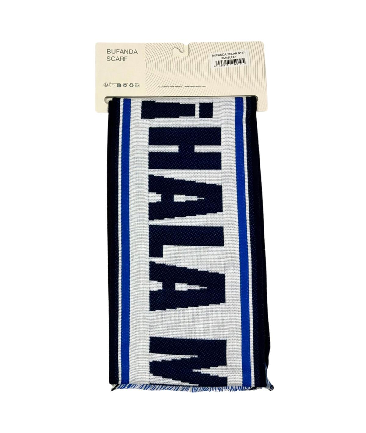 Bufanda Fútbol Real Madrid Oficial "Hala Madrid" 5/5