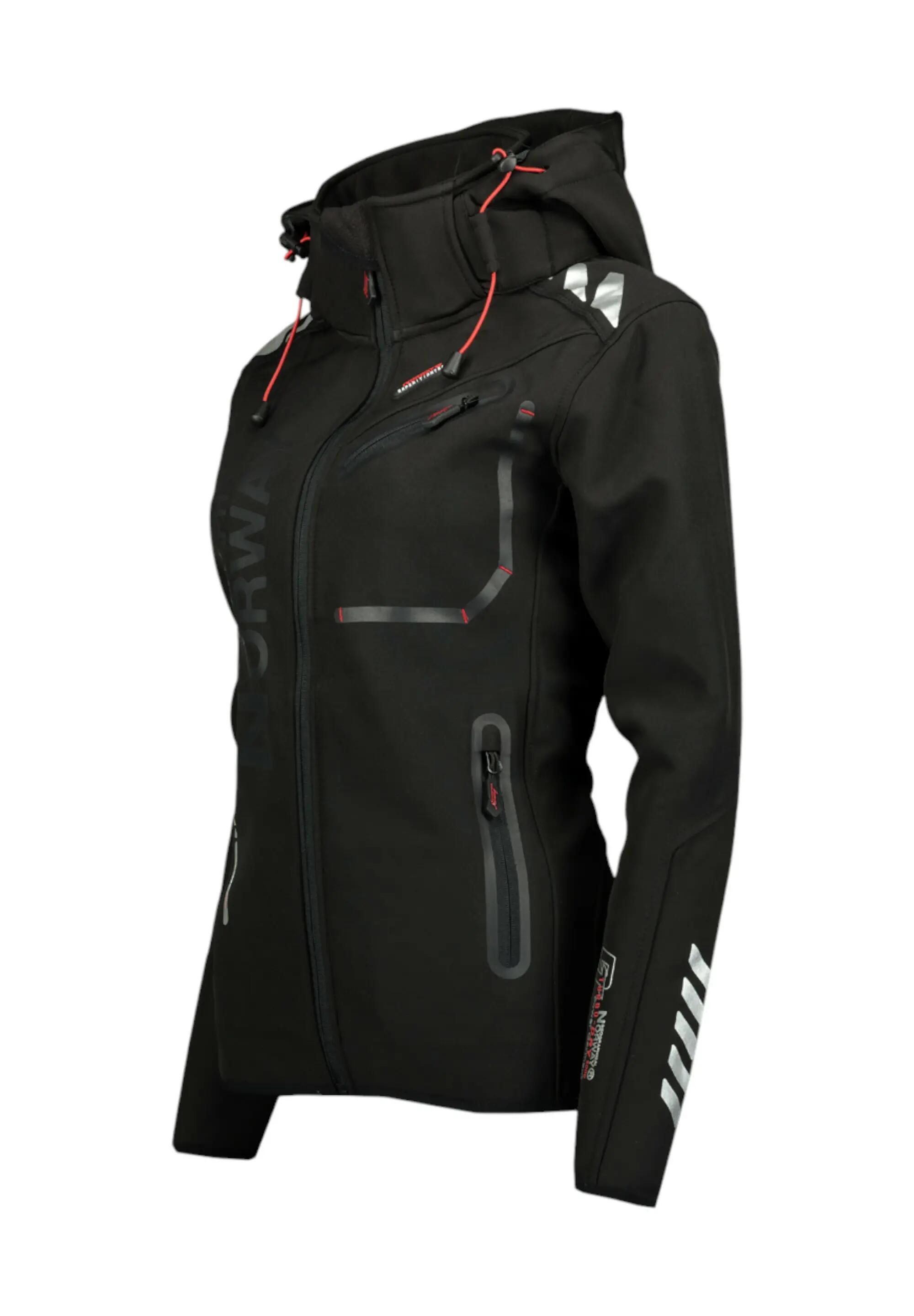 Damska turystyczna kurtka softshell GEOGRAPHICAL NORWAY Reine Femme 3/4