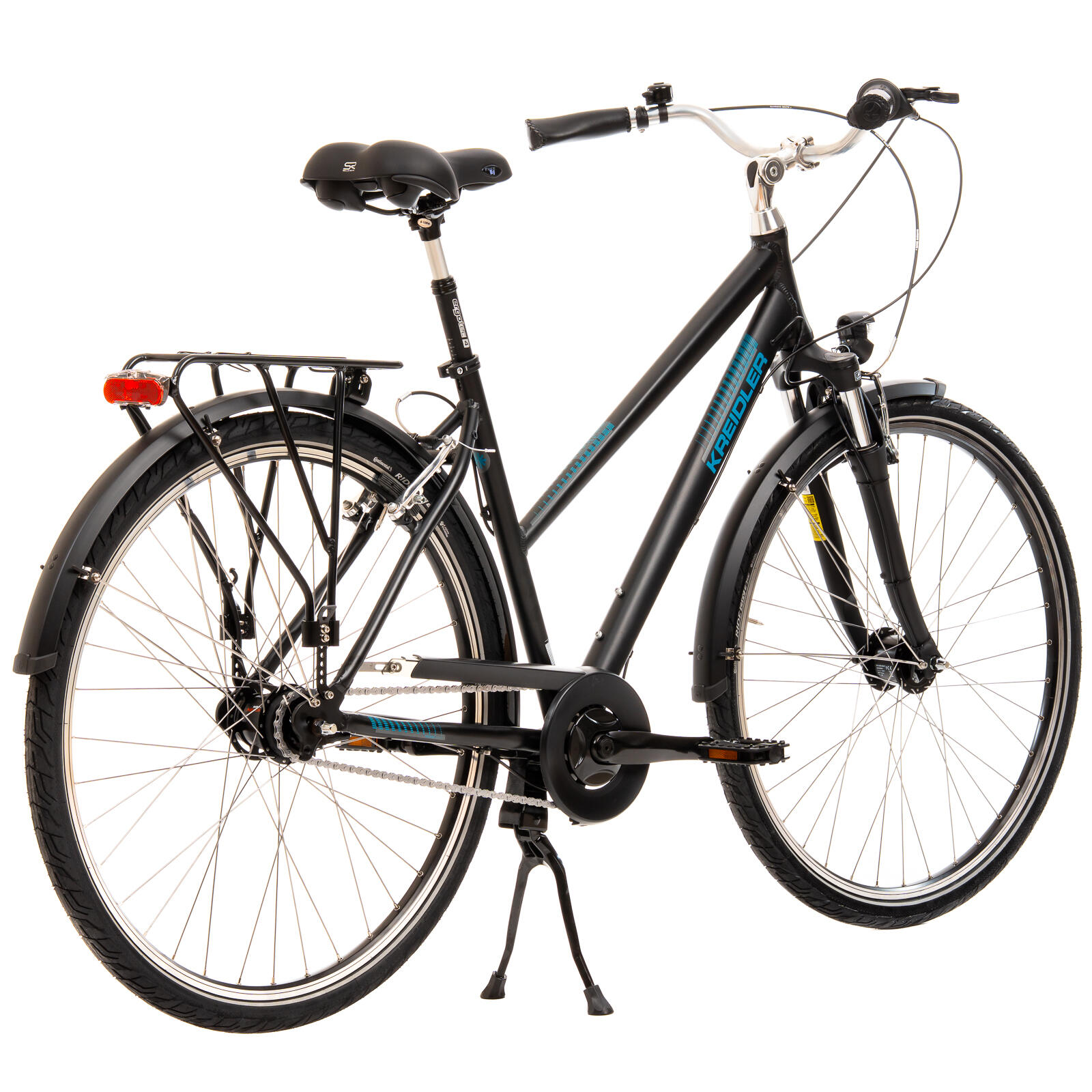 Second life, Kreidler 1280 stadsfiets - 28 inch, L, zwart 3/7