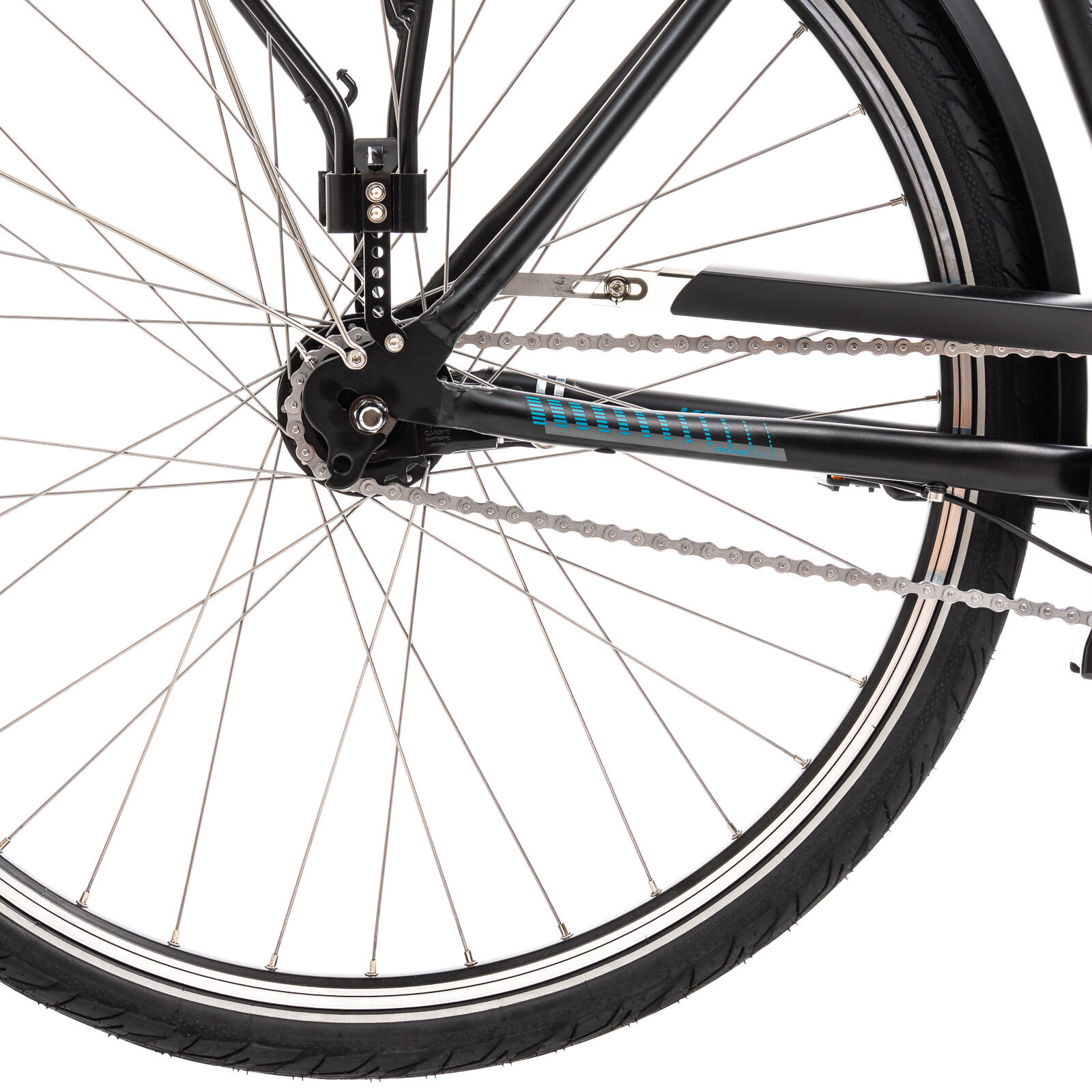 Second life, Kreidler 1280 stadsfiets - 28 inch, L, zwart 5/7