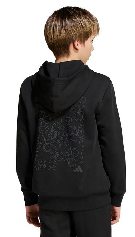 Felpa ragazzo adidas x smileyworld - nero 2/7