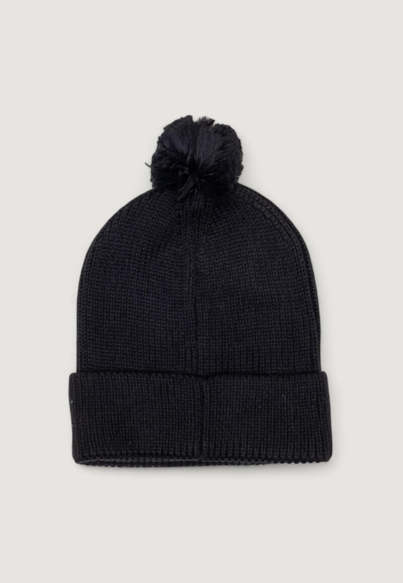 Muts TNF LOGO BOX POM BEANIE HEREN Zwart 3/4