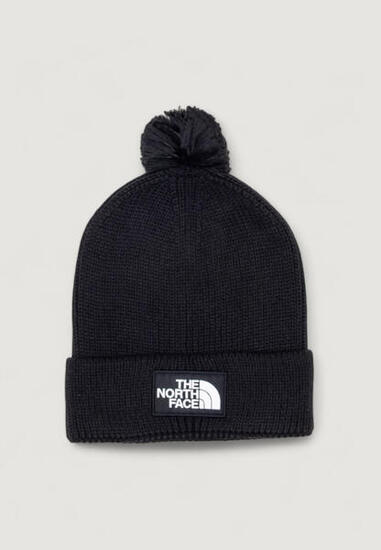 Cappelli Uomo TNF LOGO BOX POM BEANIE Nero