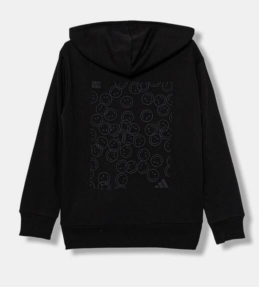 Felpa ragazzo adidas x smileyworld - nero 7/7