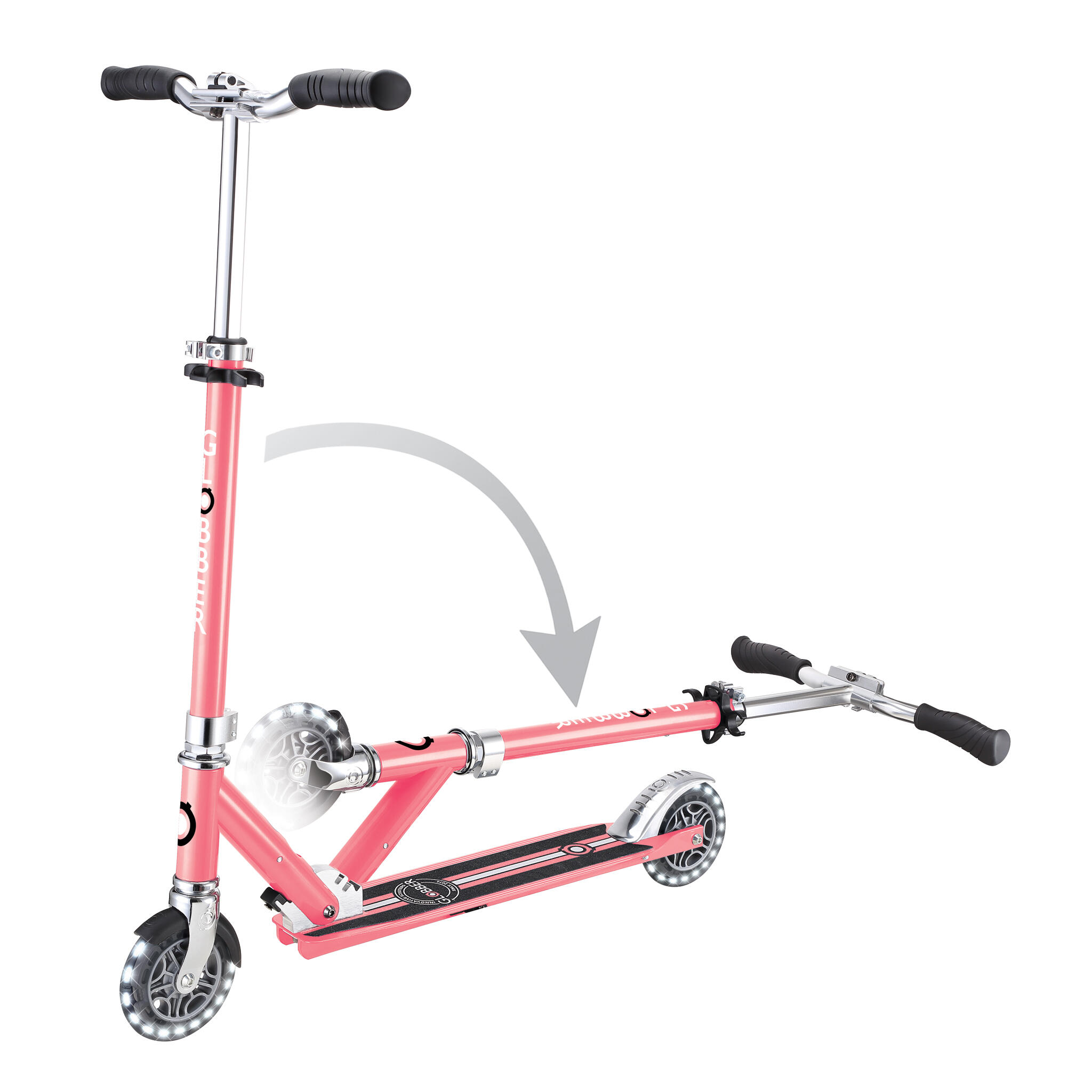 Scooter  Flow Element Lights  Coral Pink 3/4