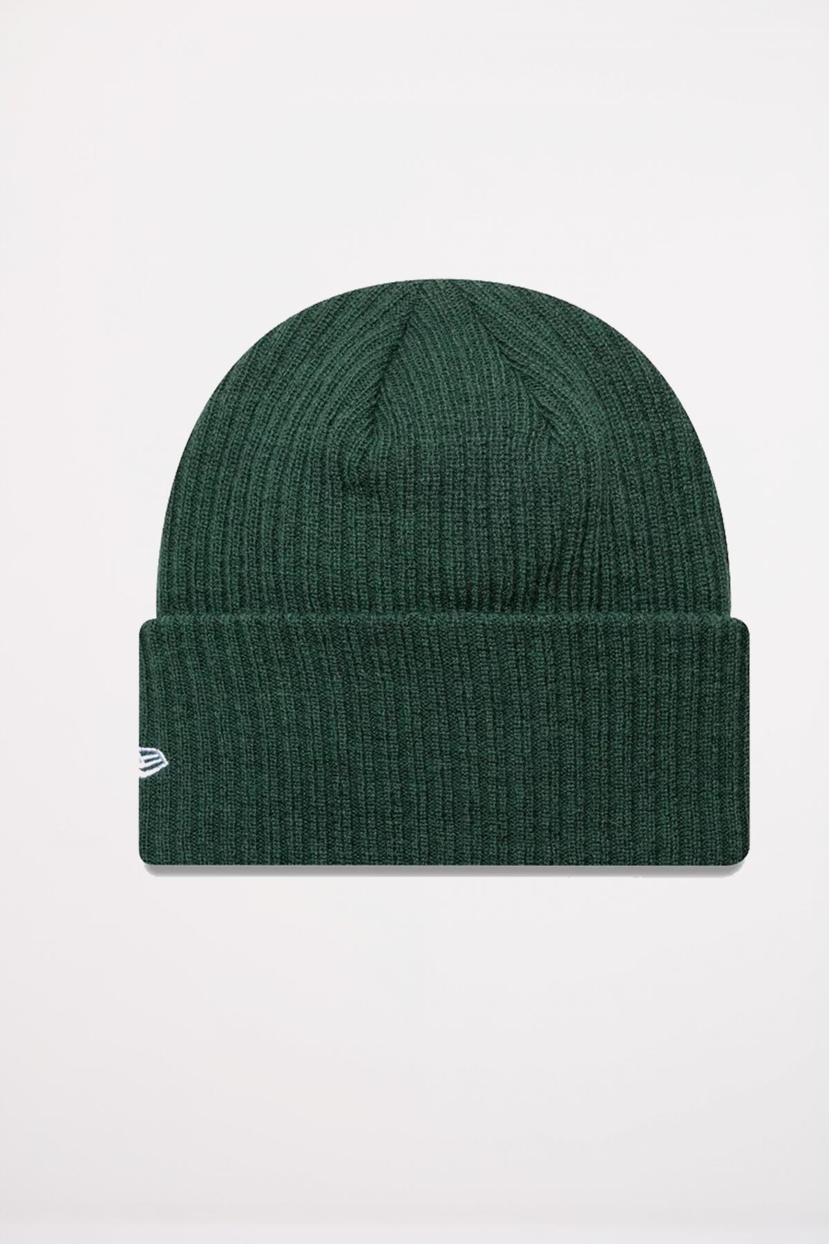 Bonnet New Era Modèle Wide Cuff Beanie Neyyan Couleur Vert 4/4