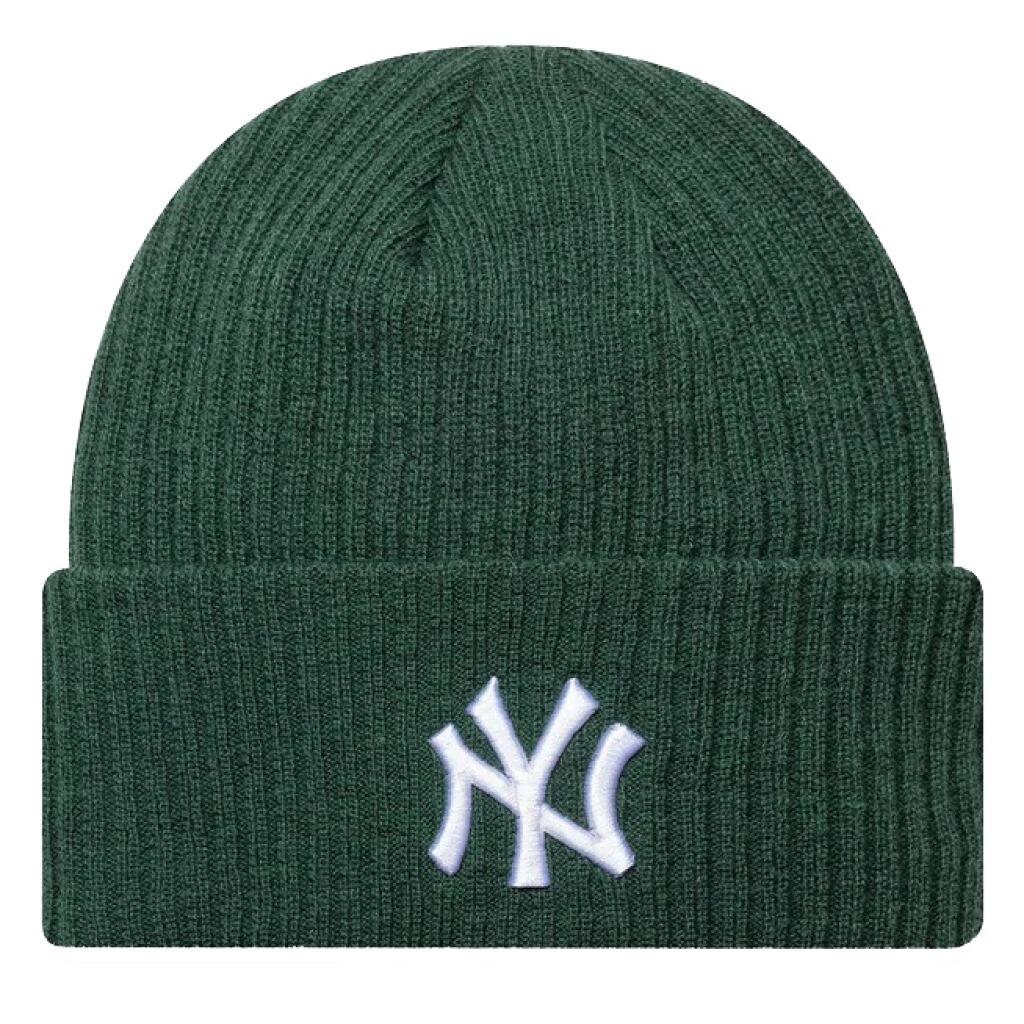 Bonnet New Era Modèle Wide Cuff Beanie Neyyan Couleur Vert 1/4
