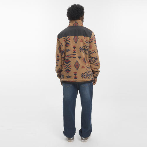 Chaqueta reversible de cuello alto con cremallera 3/7