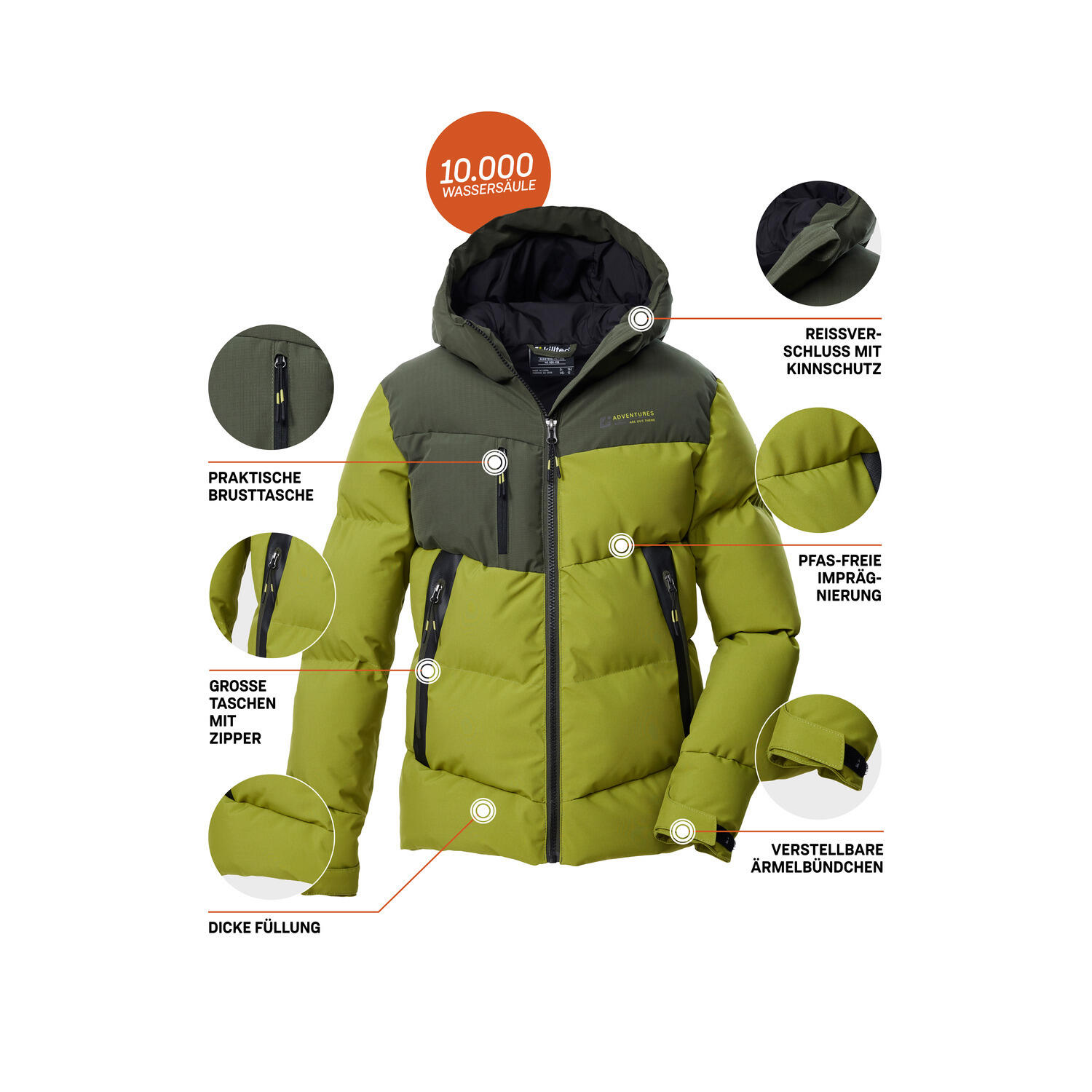 Kinder Steppjacke KOW 230 BYS QLTD JCKT 5/6
