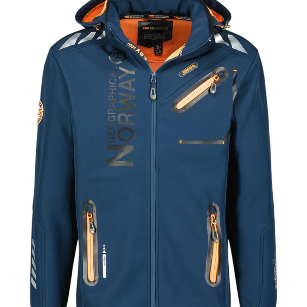 GEOGRAPHICAL NORWAY Kurtka ROYAUTE Navy Orange Sneakers Navy