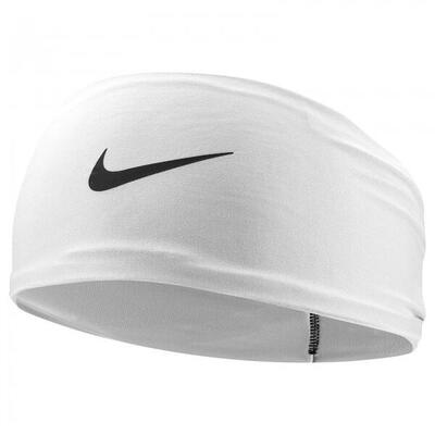 Fury classic brede drifit hoofdband (wit)