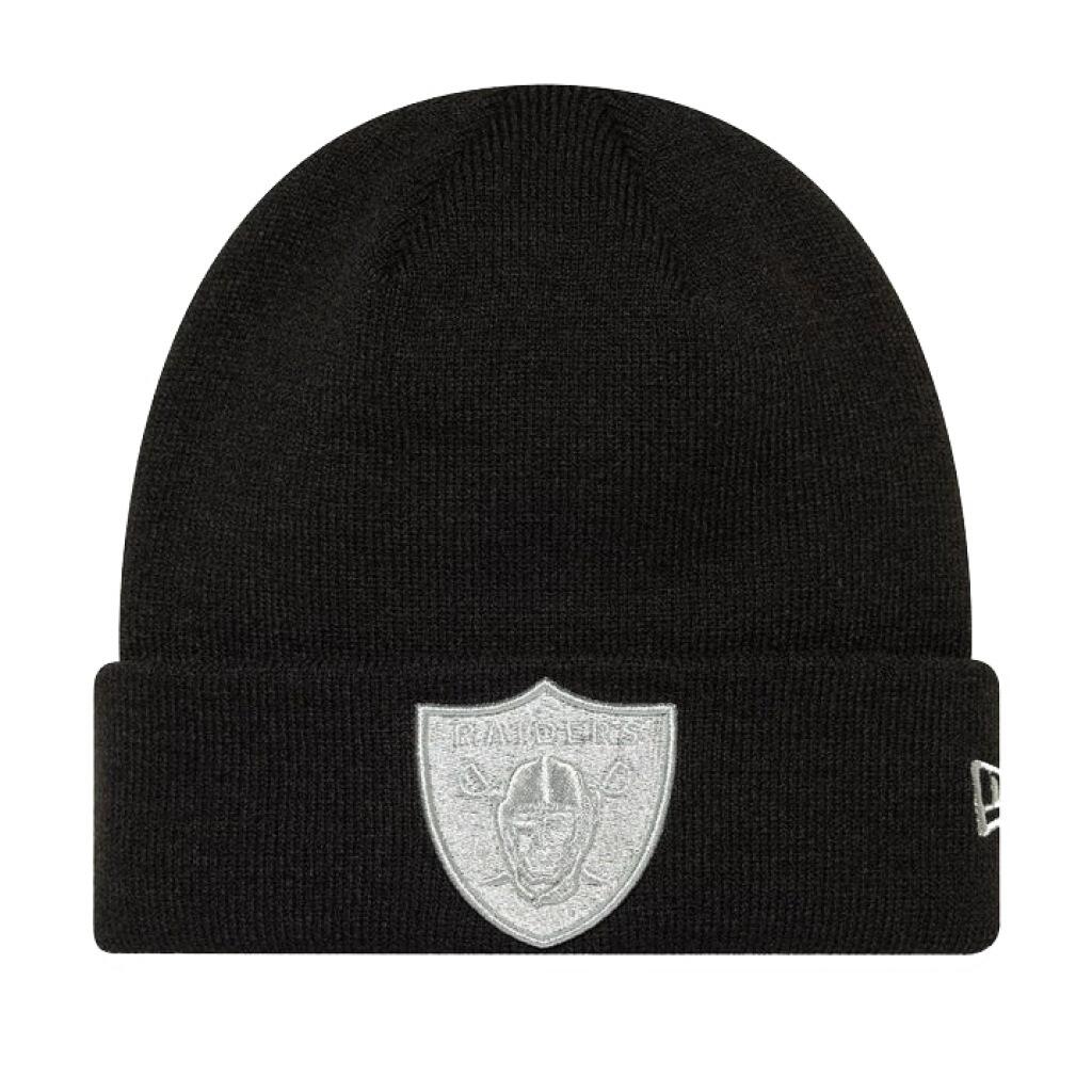 New Era - Bonnet New Era Modèle Metallic Beanie Lasrai Couleur Noir - Chapka - Noir - No Size - Decathlon