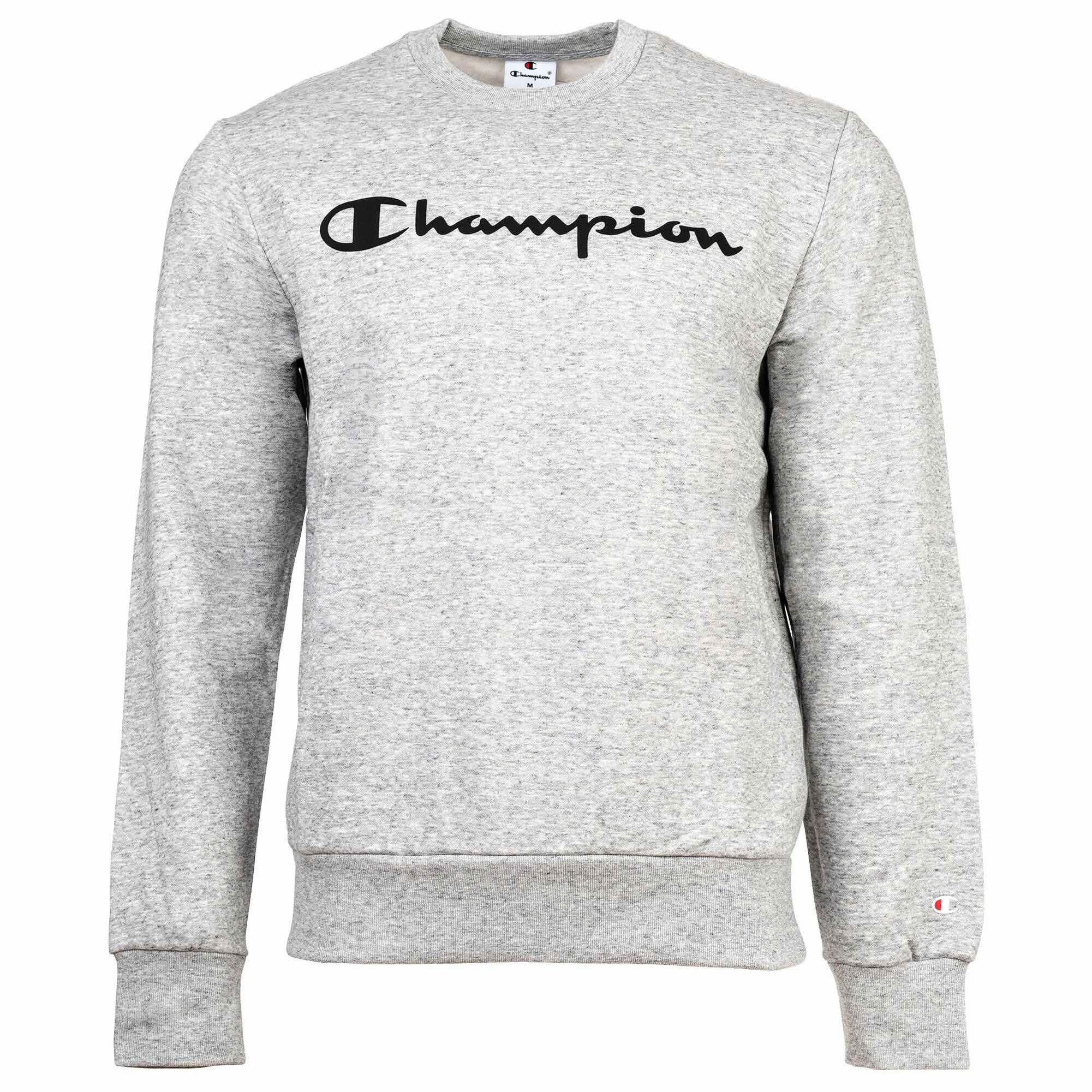 Champion - Sweat-shirt Hommes Confortable À Porter-crewnneck Sweatshirt Soft Compact Basic - Sweat-shirt - Gris - Decathlon