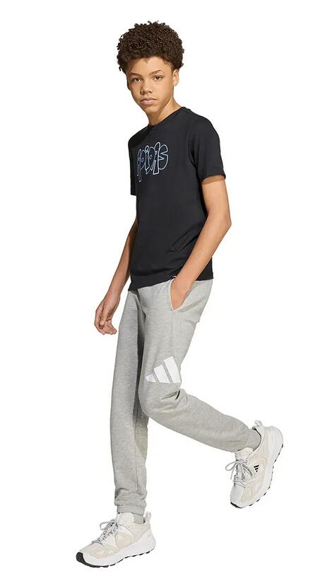 T-shirt unisex adidas graffiti - nero 3/5