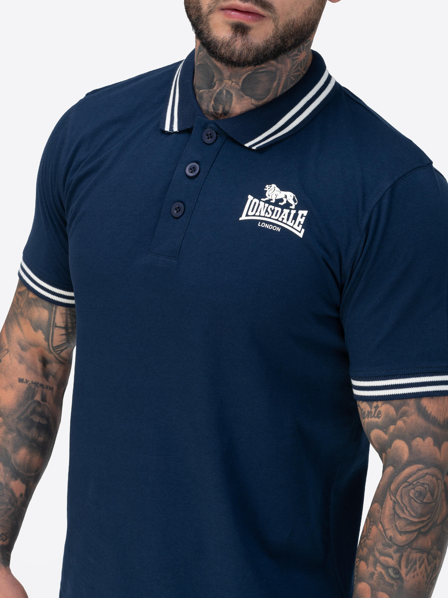 LONSDALE Herenpolo, normale pasvorm RHODES 6/6