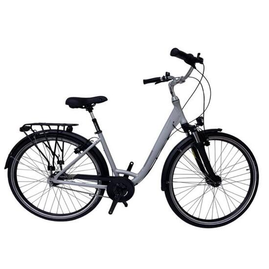 Refurbished Bicicletta Madrid 1248 - 28 pollici taglia S grigio chiaro