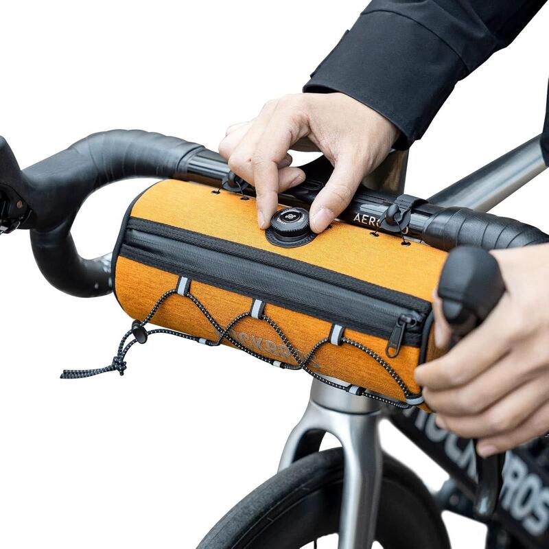 Sacoche De Guidon Vélo Haofy – Imperméable, Ceintures Réfléchissantes – 19x14x9cm – Pour Vélo, Moto, Poussette
