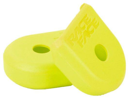 RACE FACE Coppia Proteggi Pedivelle Carbonio Boot Pedal Giallo