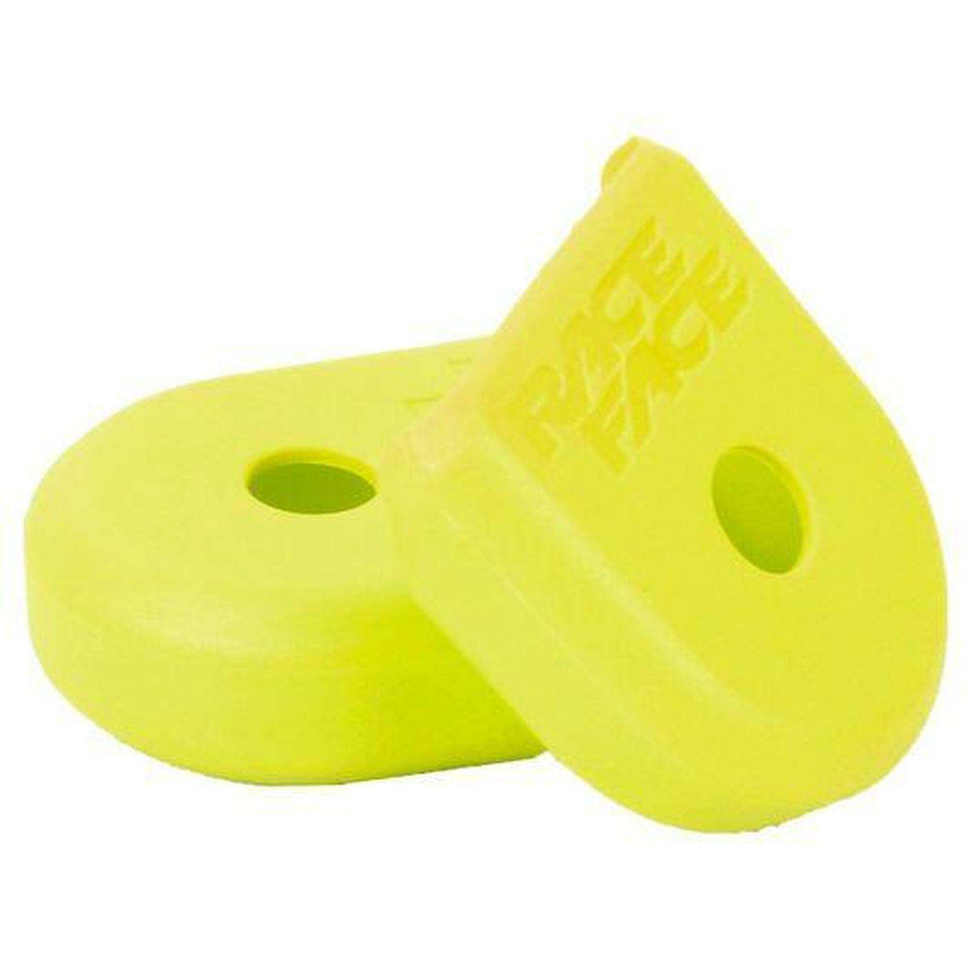 Race Face - Race Face Paire De Protèges Manivelles Alu Boot Pedal Jaune - Manivelle - Taille Unique - Decathlon